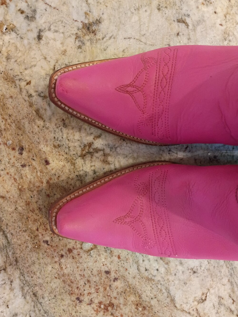 Corral Hot Pink Western Cowboy Boots Worn Once 10 Gorgeous! - Picture 11 of 16